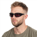 Bolle -Tracker Taktische Schutzbrille Anti -Nebel -Anti -Scratch -einstellbares Stirnband