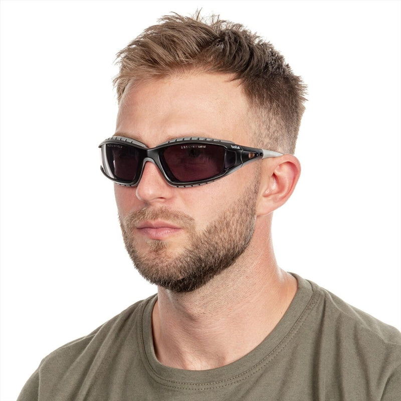 Bolle -Tracker Taktische Schutzbrille Anti -Nebel -Anti -Scratch -einstellbares Stirnband