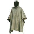 Marke Armee-Stil wasserdicht Regen RipStop Poncho Cape Militär OD olivgrün