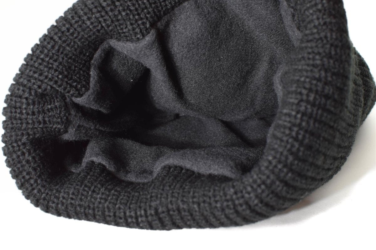Marke Mil-Tec Beanie Strickmütze Strickmütze THINSULATE™ Schwarze Wintermütze Einheitsgröße