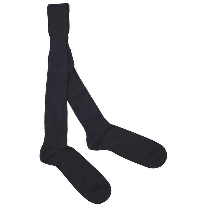 Blaue Strumpfsocken der britischen Armee, lange Herrenwolle/Nylon, Militärüberschuss, neu – GoMilitar