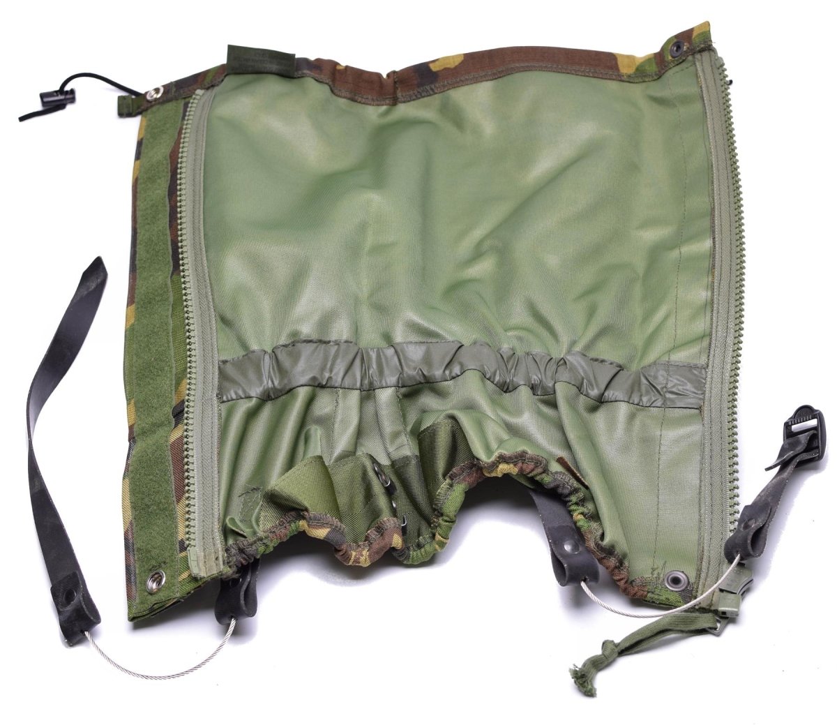 Britische Armee Gamaschen mit strapazierfähigem Stahlseil DPM Woodland NEU