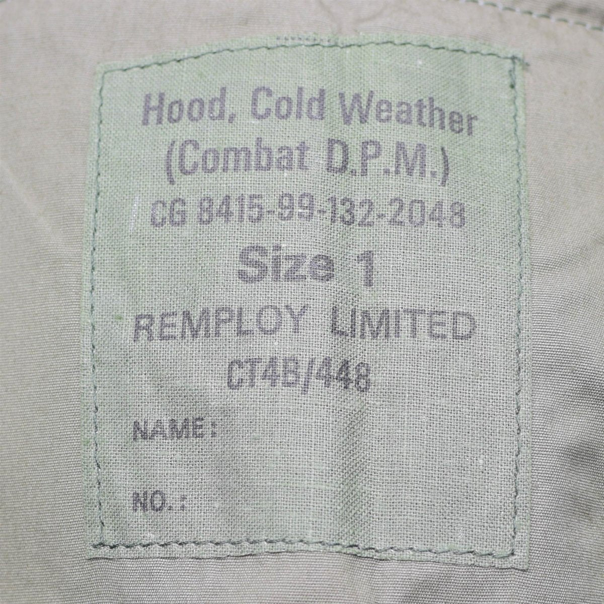 Britische Kaltwetterhaube DPM Woodland Tactical Winter Camouflage Cap NEU
