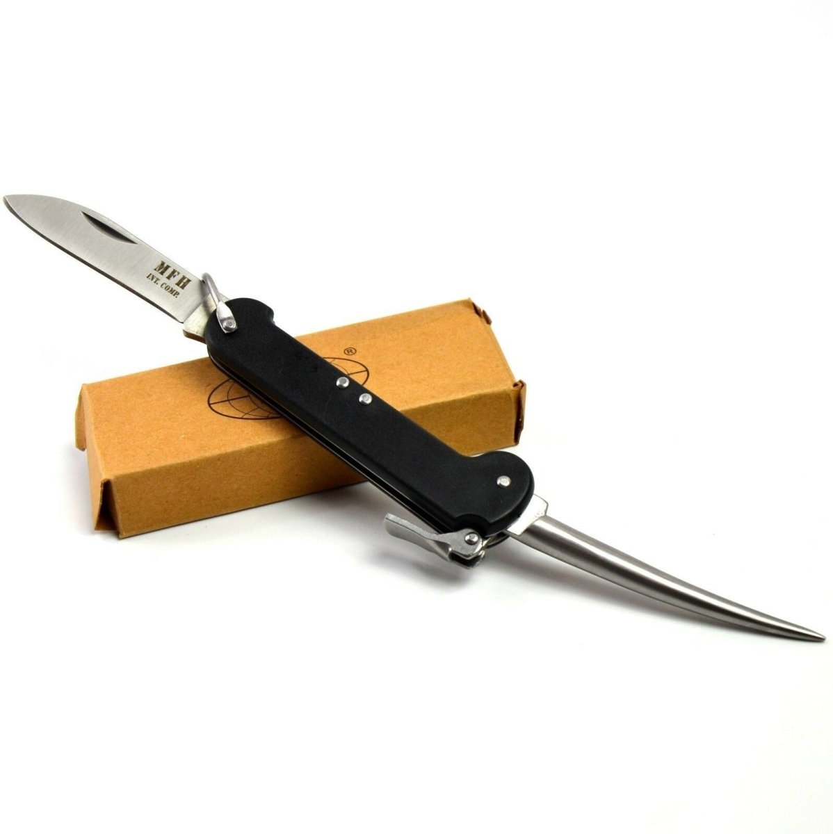 BW Deutsches Armee-Marinemesser. Deutsches Bordmesser, Matrosenmesser, Marinemesser, Marlinspike