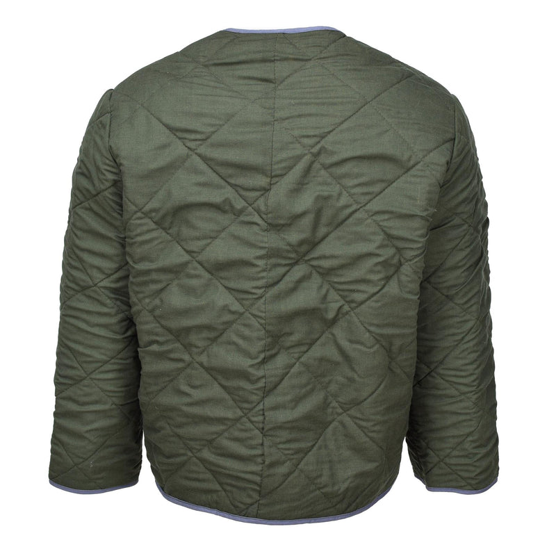 Original tschechisches Militär, olivfarbenes Thermofutter, Jackenfutter, warm, kaltes Wetter, NEU