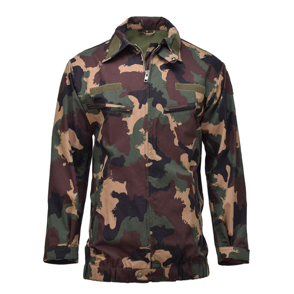 Original ungarische Militär Feldjacke M1990 vierfarbige Waldhemden NEU
