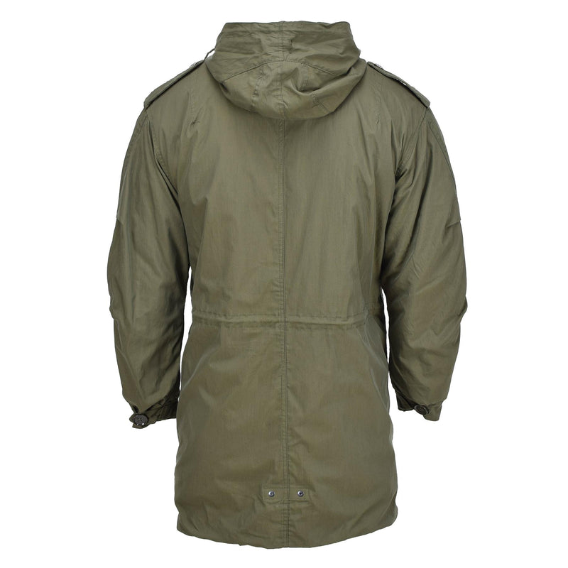 MIL-TEC US Militärstil M51 Parka mit Kapuze, gestepptes, herausnehmbares Futter, oliv NEU