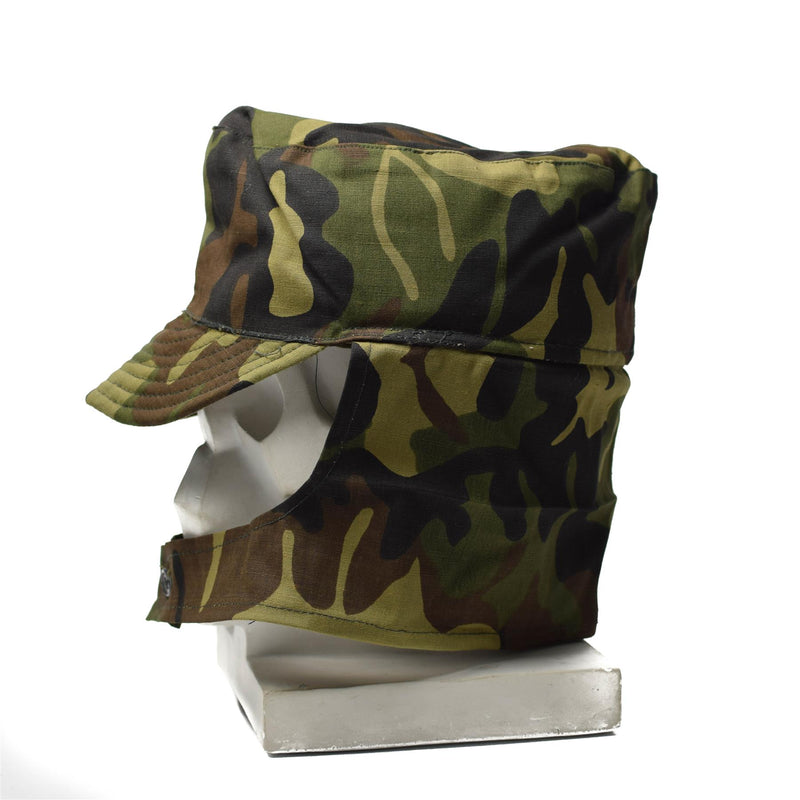 Echte rumänische Armee Feldmütze M93 Kampf BDU Hut Camouflage Blatt Militär NEU