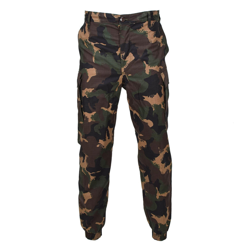 Original ungarische Militär Sommer Feldhose M1990 Woodland Camo Ripstop NEU