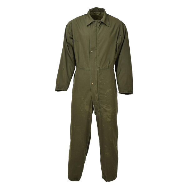 Original US Militär Mechaniker Overall Arbeitsanzug Mes Jumpsuit Uniform Oliv