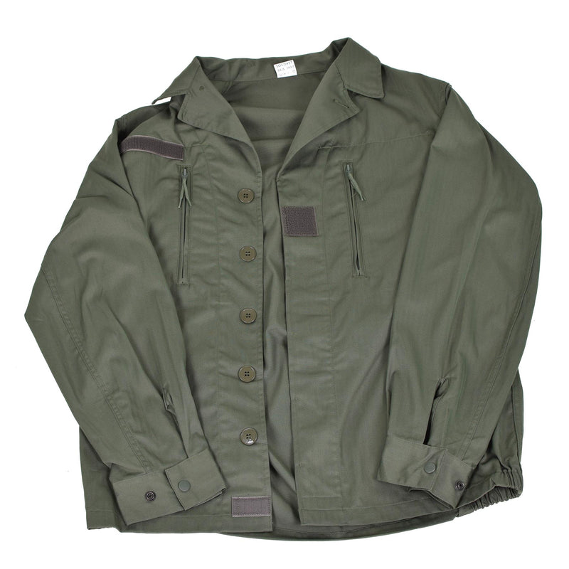Original französische Armee F2 Kampfjacke Militärausgabe Überschusshemd oliv OD NEU