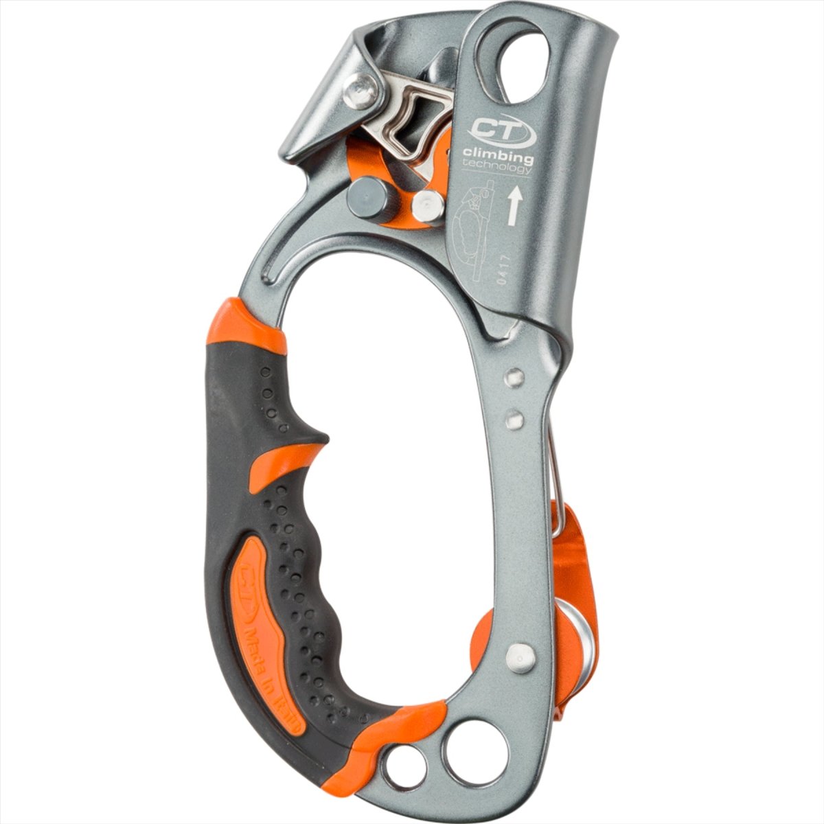 Climbing Technology QUICK ROLL Handaufsteiger mit integrierter Riemenscheibe, 8–13 mm Seile