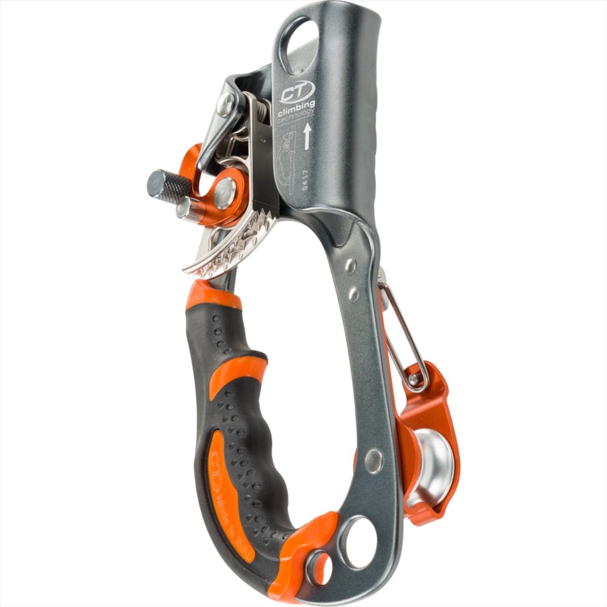 Climbing Technology QUICK ROLL Handaufsteiger mit integrierter Riemenscheibe, 8–13 mm Seile