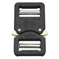 Cobra Pro Style -Gürtelschnalle 25 mm Schnellfreisetzung schweres Aluminiumschwarz