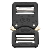 Cobra Pro Style -Gürtelschnalle 25 mm Schnellfreisetzung schweres Aluminiumschwarz