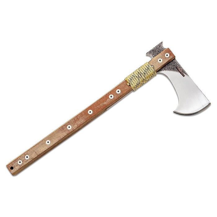 Taktisches Beil „Condor Hawk Axe“ mit Klinge aus Kohlenstoffstahl und Holzgriff für Outdoor-Bushcraft und Camping.
