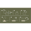 CONVAR Feldbrotmischung, lange Haltbarkeit, Camping, Outdoor, Notfallnahrung
