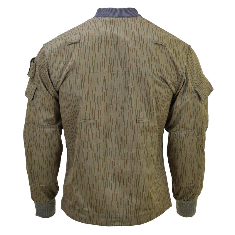 Original deutsche Militär NVA Strichtarn Camo Jacke Vintage Kampf Felduniform