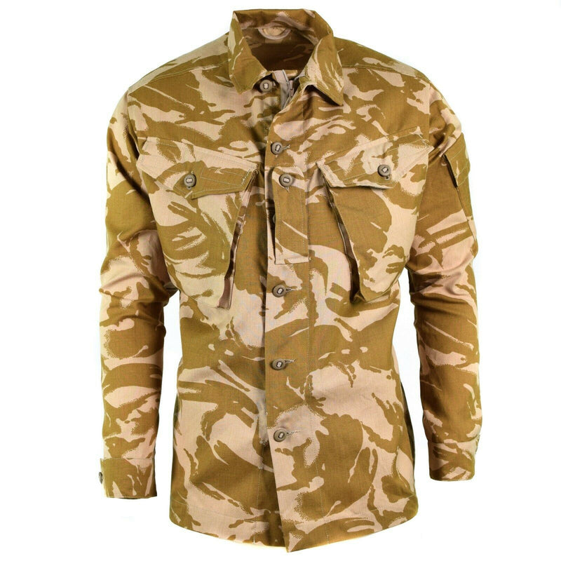 Original britische Armee Militär Kampf Wüste Tarnjacke Feuerfeste Hemden