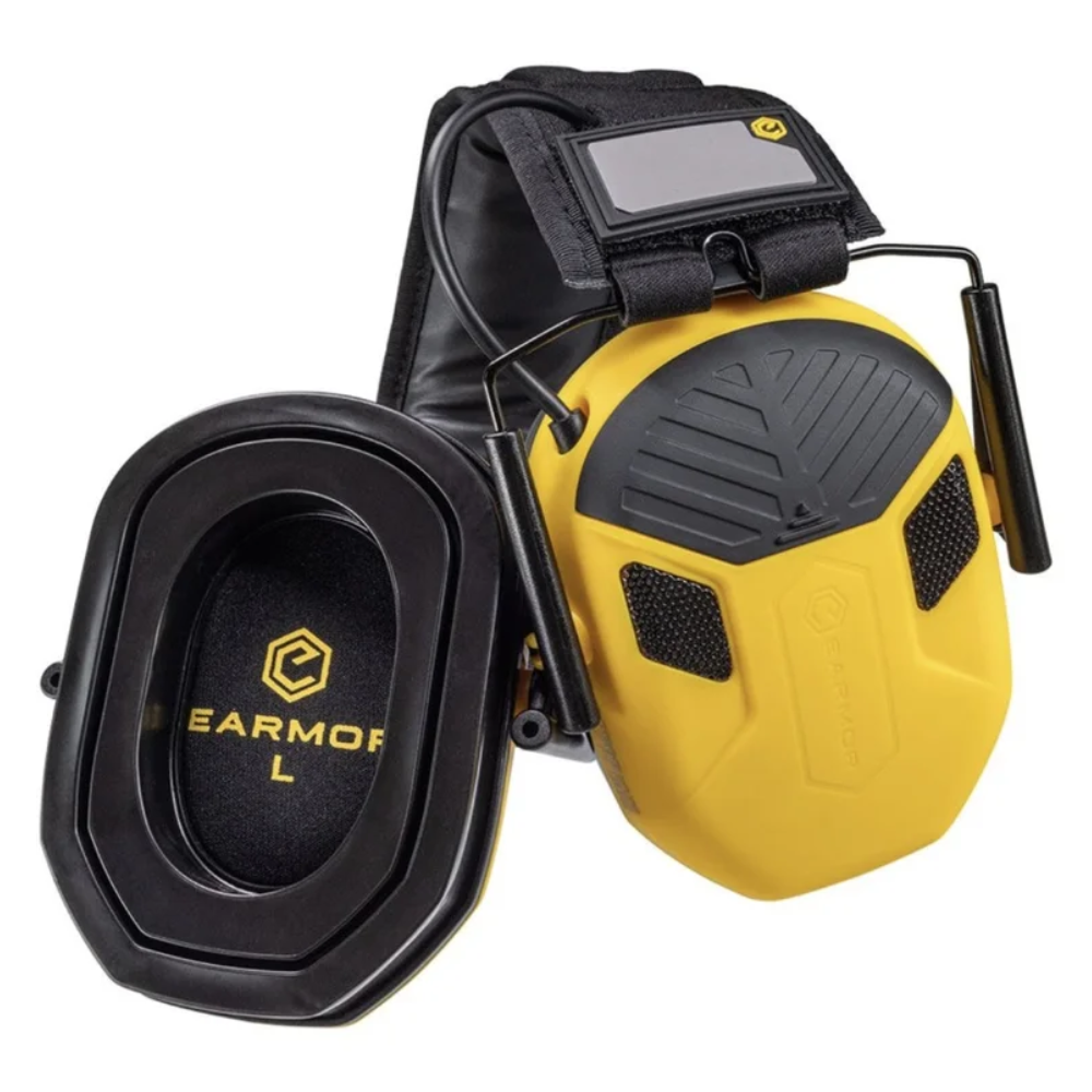 EARMOR M300X Elektronischer Gehörschutz 24 dB NRR Tactical Outdoor Schwarz