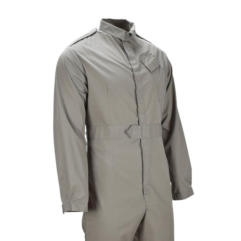 Echter britischer Overall der Armee, grauer Anzug, Mechaniker-Overall, Overall, leicht