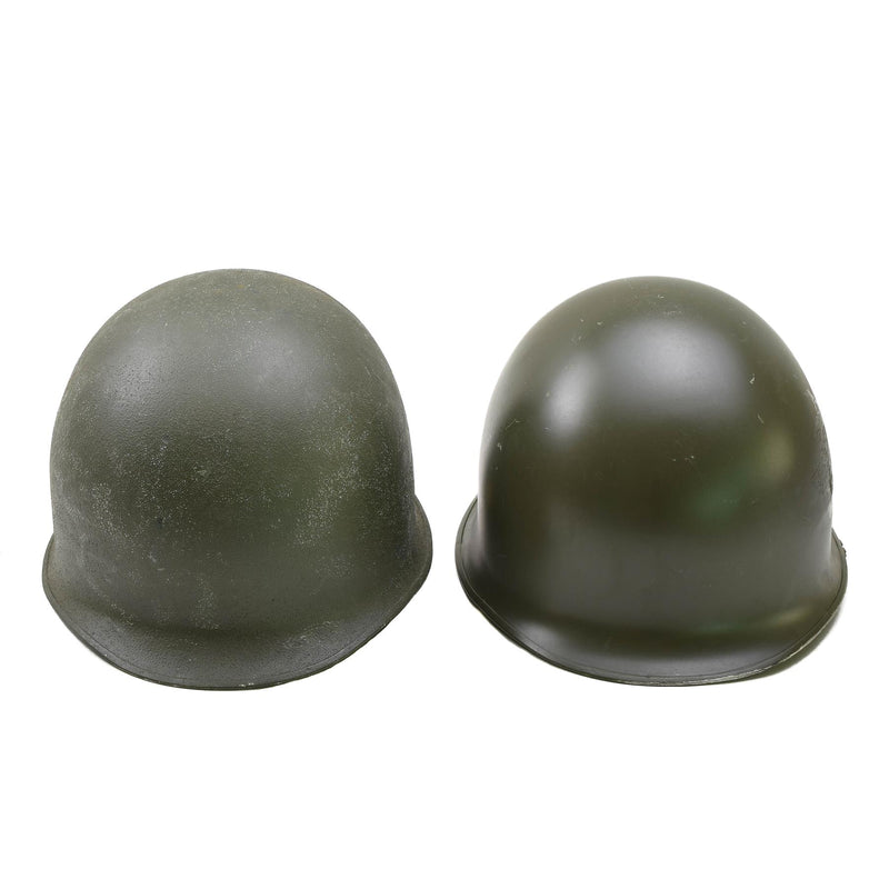 Original belgischer Militärstahlhelm M51 taktischer Kampfhelm Armee Innenteil PVC Oliv