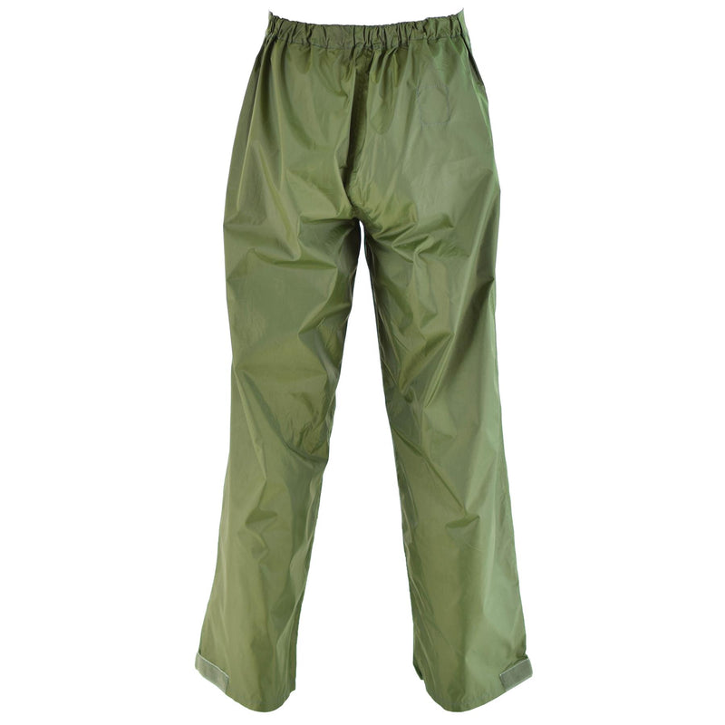 Echte dänische Armee OD Nässeschutzhose wasserdichte Regenhose Dänemark