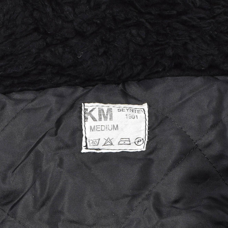 Original niederländischer Militär-Winteroverall mit Kunstpelzkapuze, warmer Overall