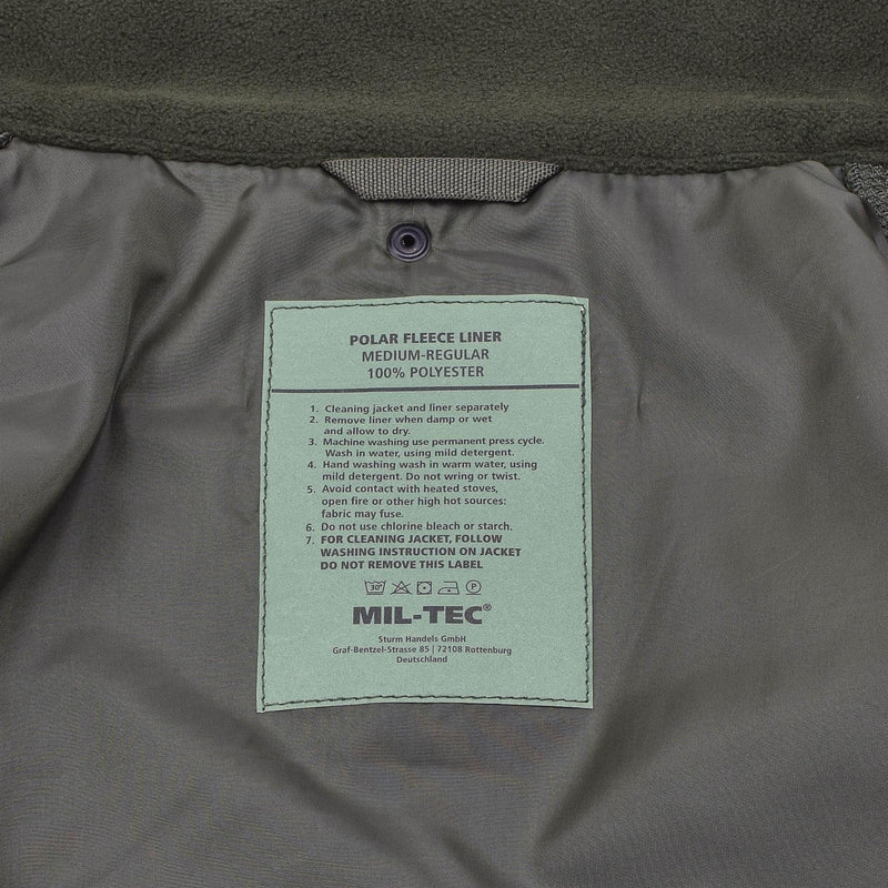 MIL-TEC Militärstil GEN II gefütterte Winterjacke Woodland Camo Softshell Parka