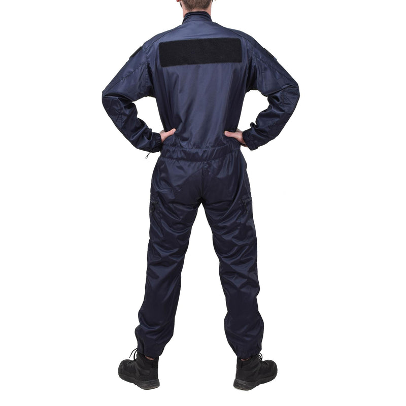 Original blauer Overall der französischen Polizei, antistatischer Offiziersoverall, NEU