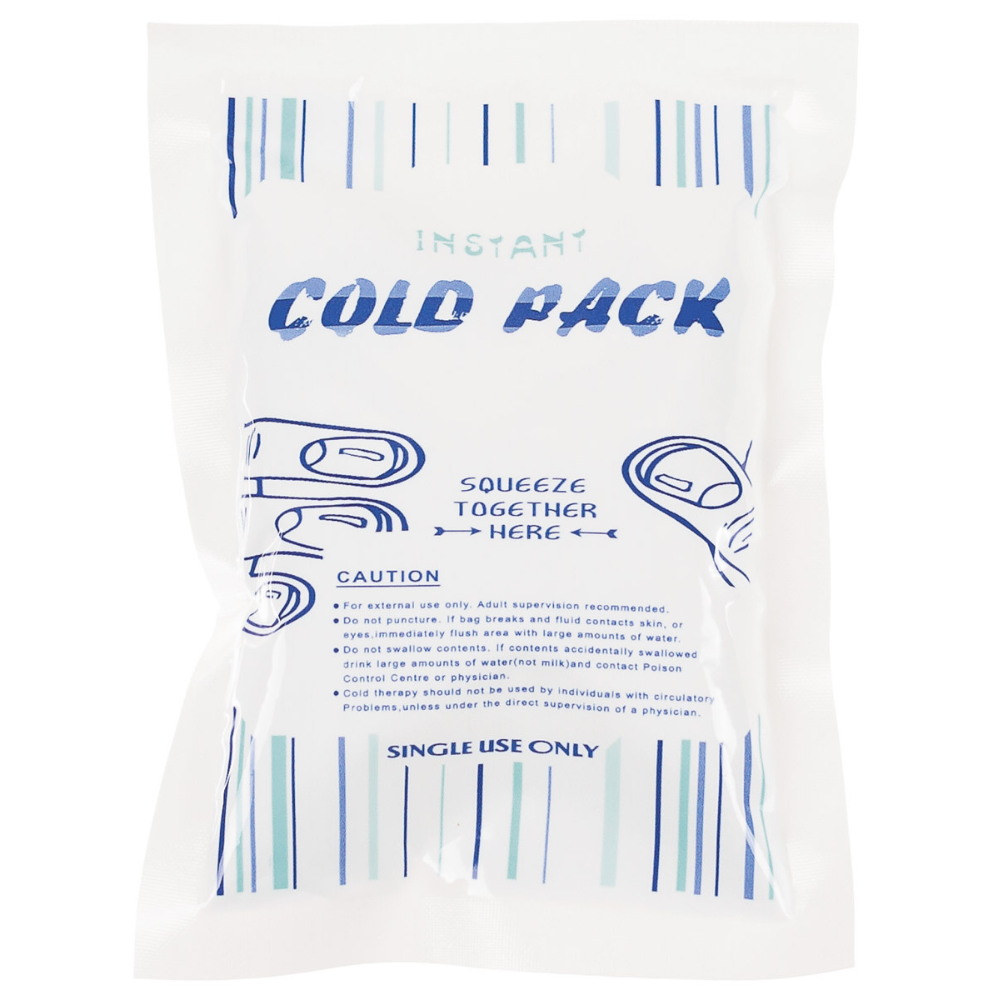 MFH Instant Cold Pack 100 g Einweg-Erste-Hilfe-Kühlpaket für Outdoor-Reisen