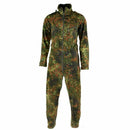 Original German army flecktarn camo overall suit combat tanker coverall jumpsuit - GoMilitar