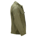 Original rumänische Armee-Arbeitsjacke, Knopfleiste vorne, Militär-Feldmantel, Oliv