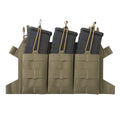 Direct Action Skeletonized Triple 223 Flap Panel Magazintasche Woodland Camo