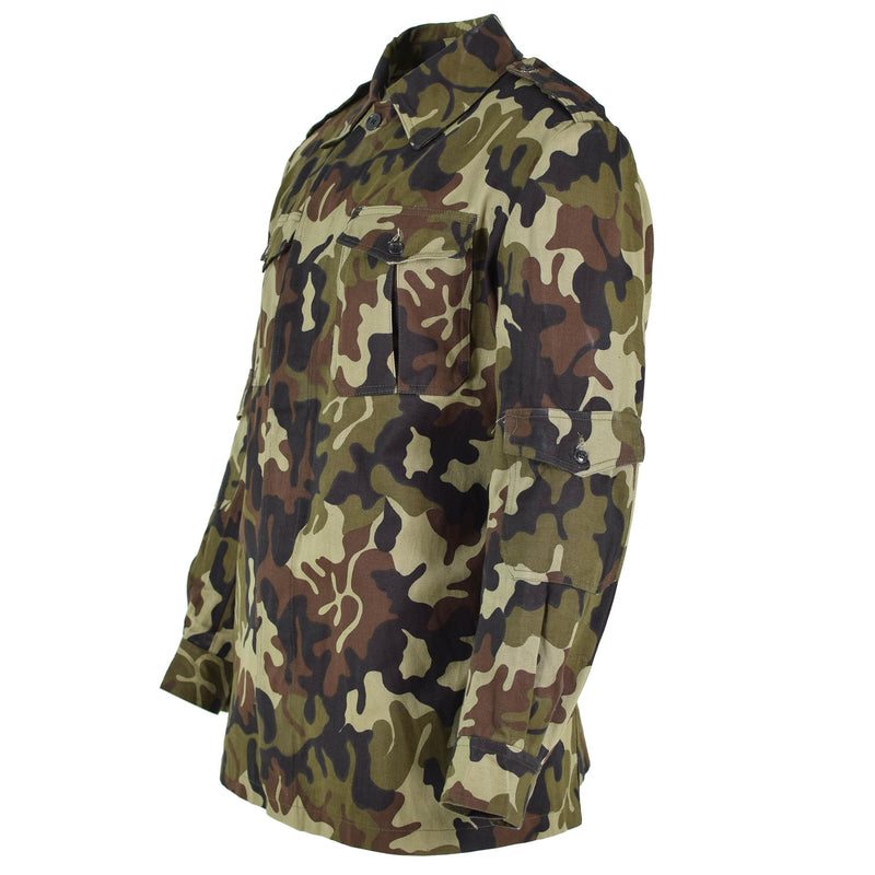Original rumänische Truppen Feldjacke M93 Camo Leaf BDU Parka Militärausgabe