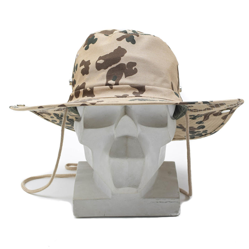 MFH Marke Militärischer Panamahut Tropen Flecktarn Bucket Sommermütze NEU