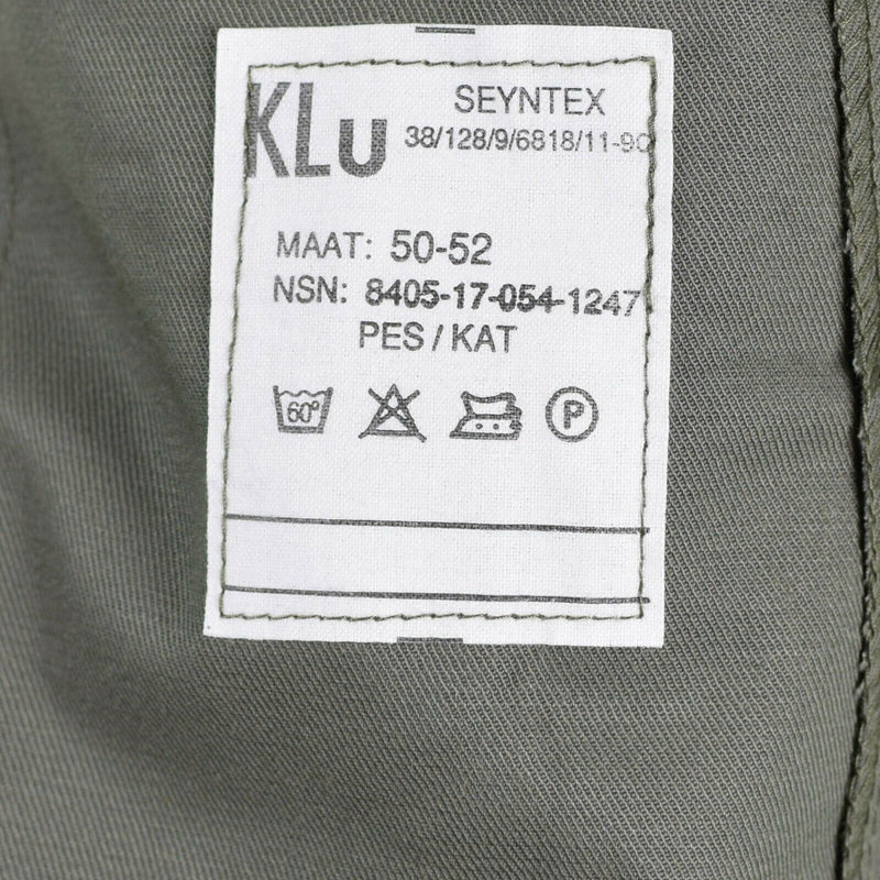 Original niederländische Armee Hemd M65 Militärausgabe Air Force Hemden Jacke Holland