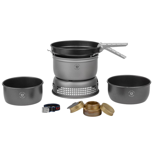 Trangia Leichtgewicht Aluminium Brennstoffbrenner Kompaktkocher Set Kochgeschirr Camping