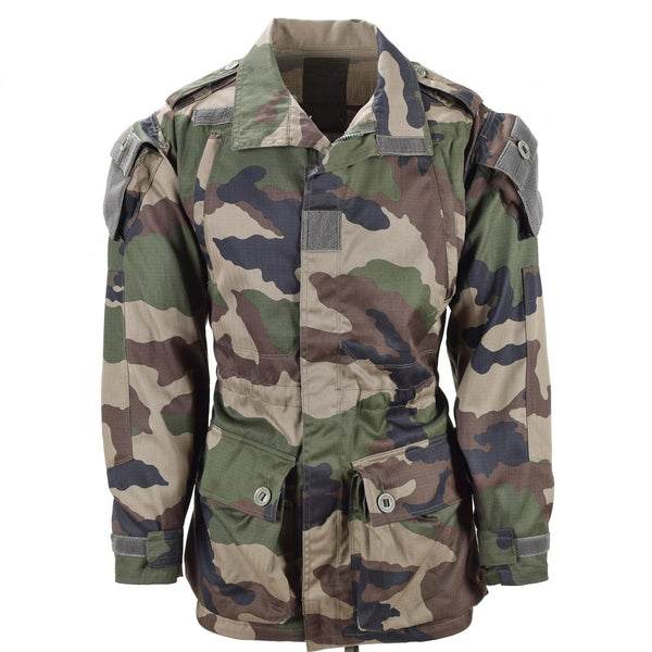 Original französische Armee Parka Feline T4 Kampfjacke CCE Camouflage Tropenwetter NEU