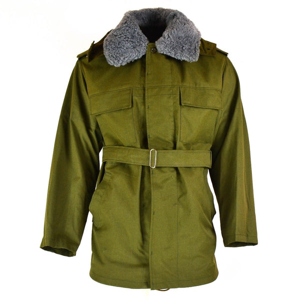 Original tschechische Armee Feldparka M85 Armee Ausgabe Winterjacke mit Kapuze und Futter NEU