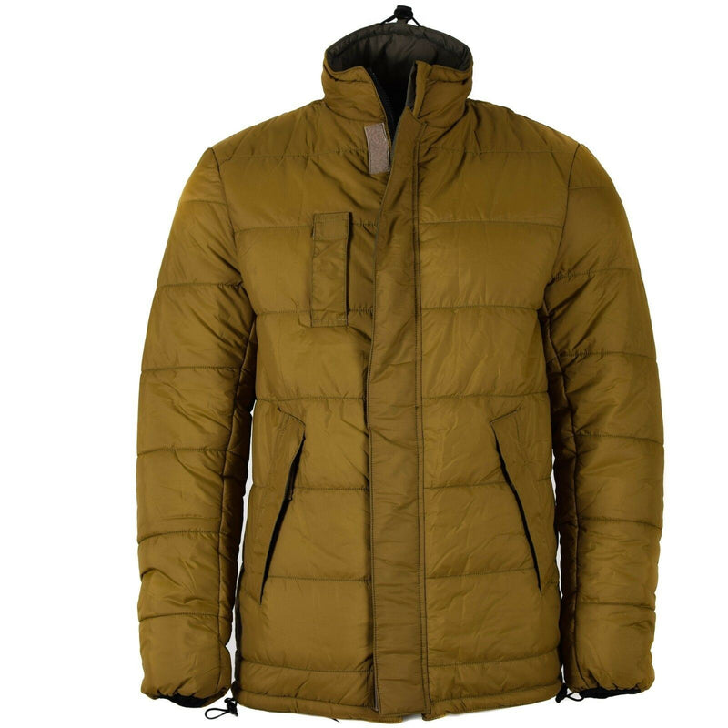 Thermo-Wendejacke der niederländischen Armee, Olive OD Coyote, Softie für kaltes Wetter, NEU