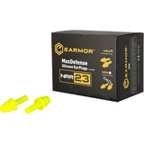 EARMOR M03 MaxDefense Silikon-Ohrstöpsel, wiederverwendbar, NRR 23 dB, grün