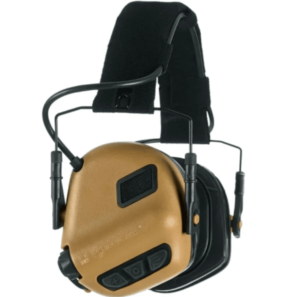 EARMOR M31 Plus Elektronischer Gehörschutz Ohrenschützer Tactical Coyote Brown
