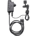 Earmor M52 PTT-Adapter Midland 2-poliges kabelgebundenes taktisches Headset-Kabel Schwarz