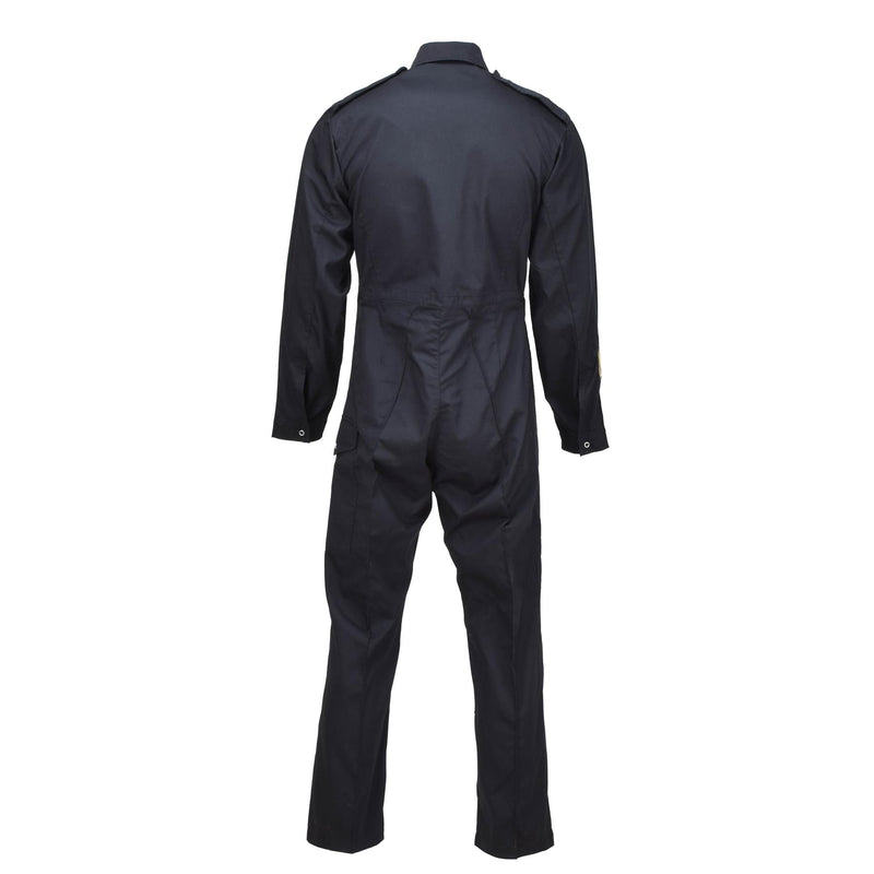 Original britischer Militär-Mechaniker-Overall, Arbeitskleidung, Uniform, Arbeitsoverall, schwarz