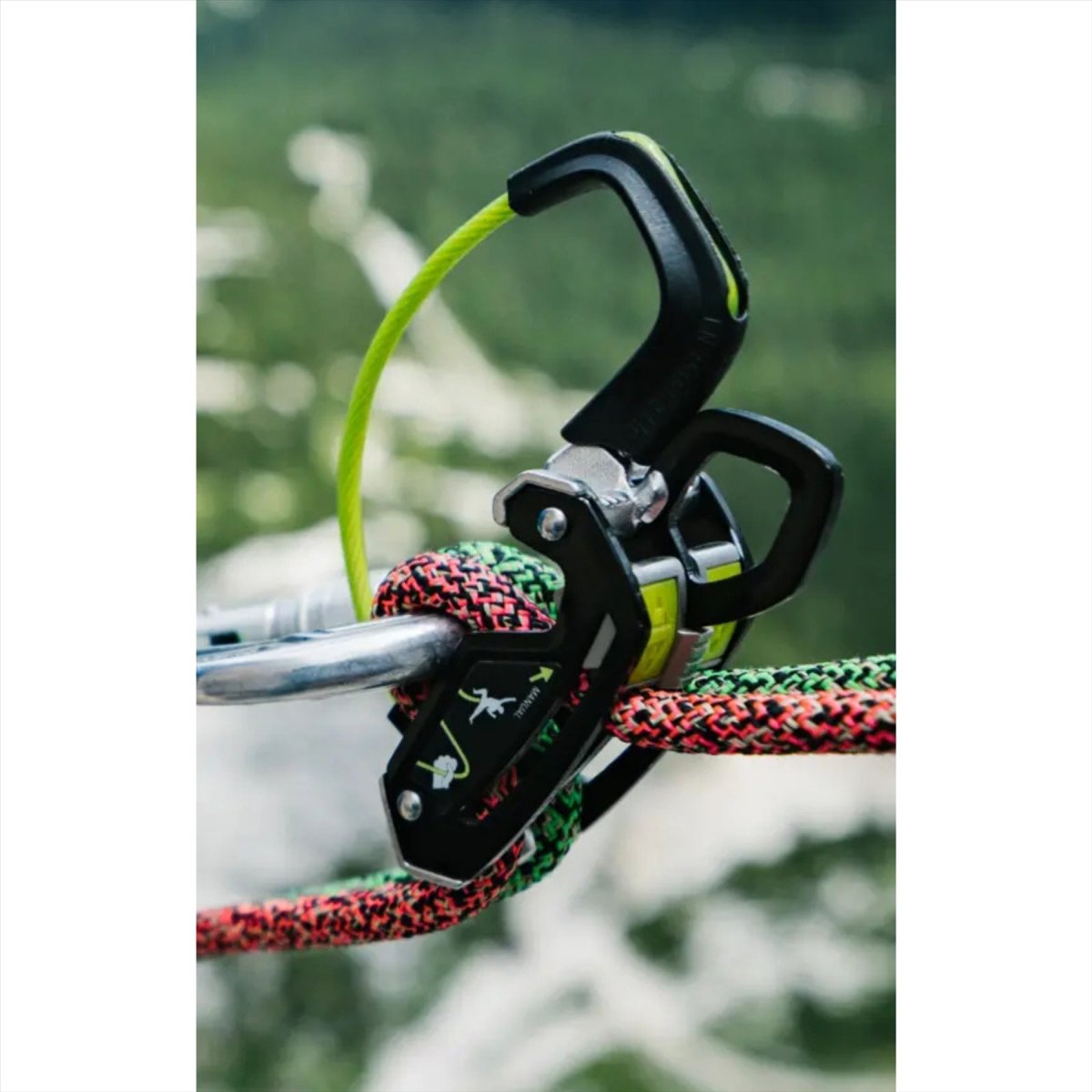 Edelrid GIGA JUL Sicherungsgerät 2-in-1-Modus, 8,5–10,5 mm Seilkompatibilität
