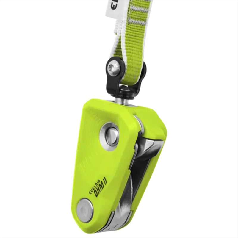 Edelrid Ohm Assisted Bremswiderstand Gerät hilft leichtere Treuungsgrüne