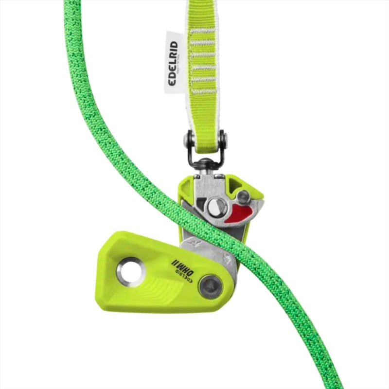 Edelrid Ohm Assisted Bremswiderstand Gerät hilft leichtere Treuungsgrüne