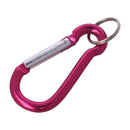 EDM Aluminum Carabiner 70mm x 7mm Lightweight Clip Hook Keychain Multicolor - GoMilitar