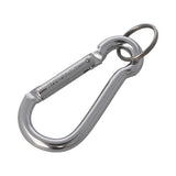 EDM Aluminium Carabiner 70 mm x 7mm Leichtes Clip Hook Keychain Multicolor